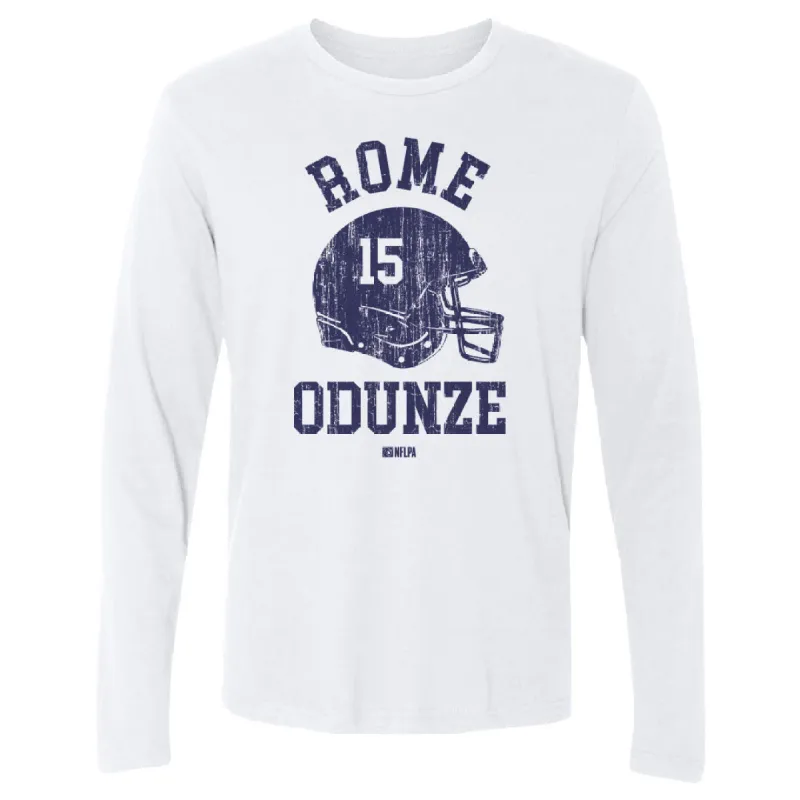 Rome Odunze Chicago Helmet Font sold by 500 Level