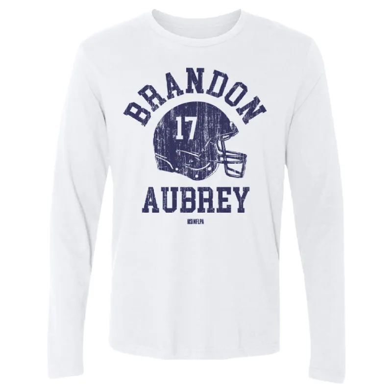 Brandon Aubrey Dallas Helmet Font sold by 500 Level