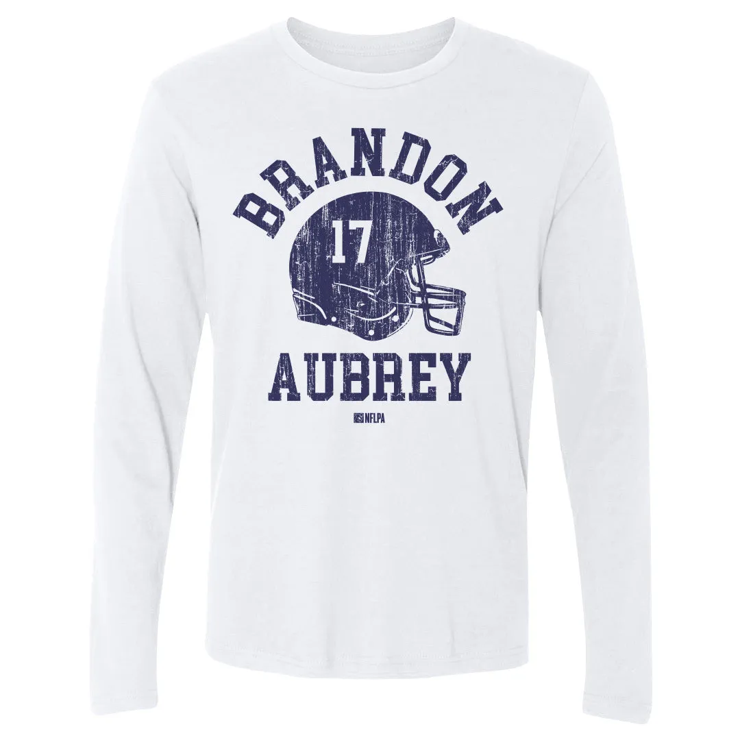 Brandon Aubrey Dallas Helmet Font sold by 500 Level