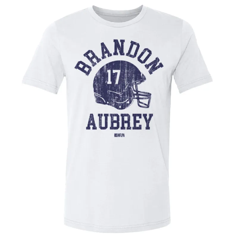 Brandon Aubrey Dallas Helmet Font sold by 500 Level