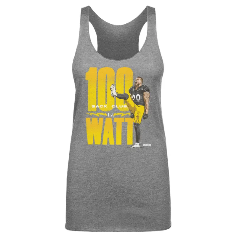 T.J. Watt Pittsburgh 100 Sack Club WHT sold by 500 Level