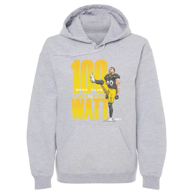 T.J. Watt Pittsburgh 100 Sack Club WHT sold by 500 Level
