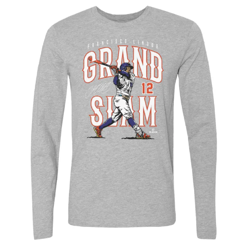 Francisco Lindor New York M Grand Slam WHT sold by 500 Level