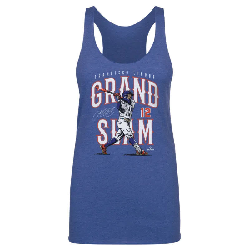 Francisco Lindor New York M Grand Slam WHT sold by 500 Level