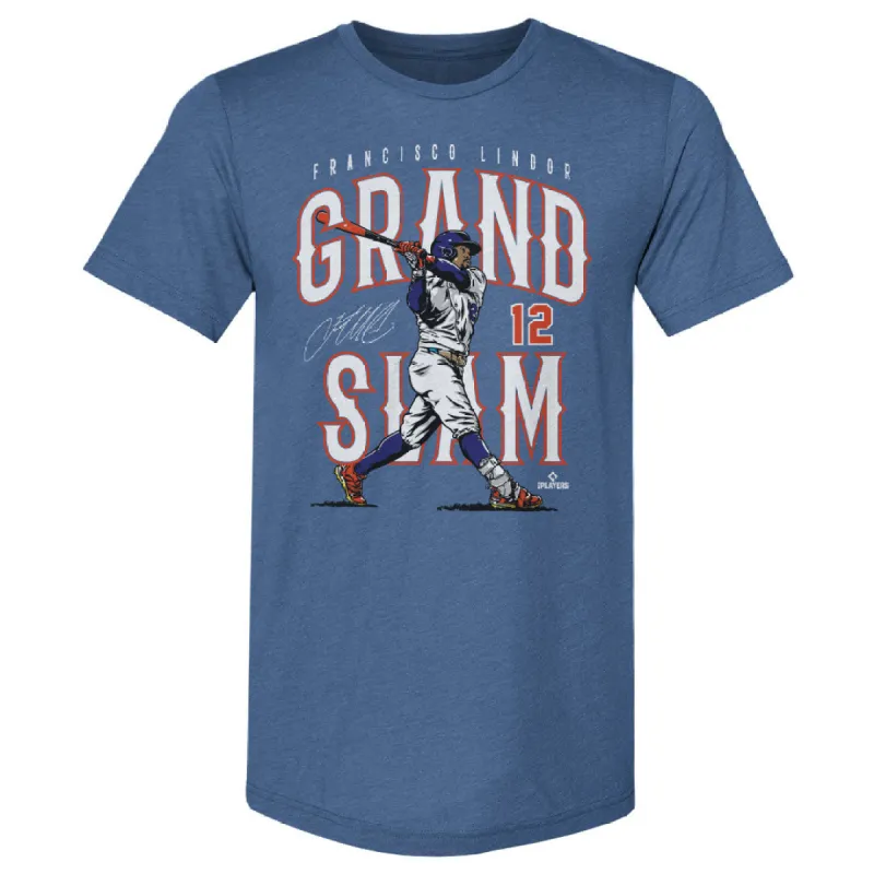 Francisco Lindor New York M Grand Slam WHT sold by 500 Level