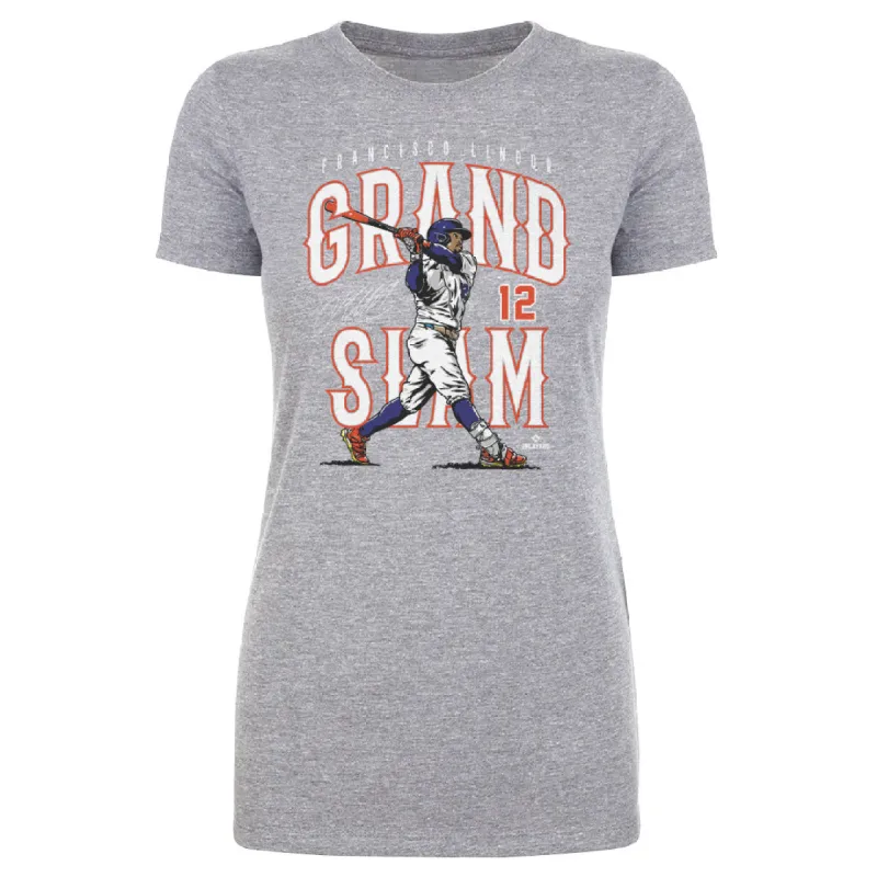 Francisco Lindor New York M Grand Slam WHT sold by 500 Level