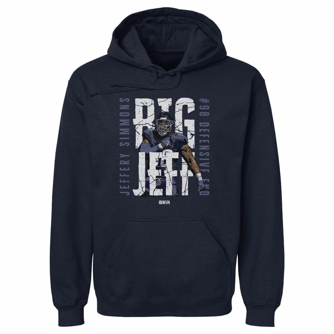 Jeffery Simmons Tennessee Chest Pound WHT sold by 500 Level