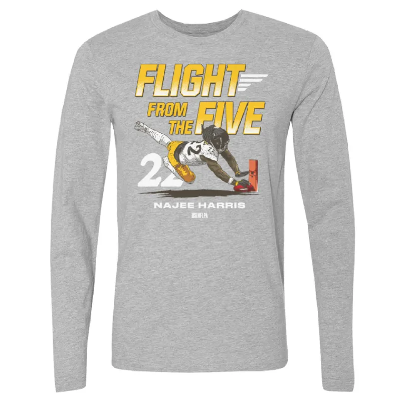 Najee Harris Pittsburgh Flight WHT sold by 500 Level