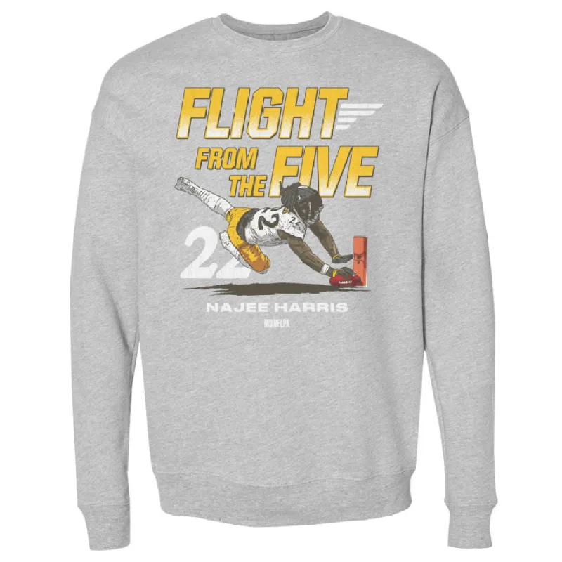 Najee Harris Pittsburgh Flight WHT sold by 500 Level