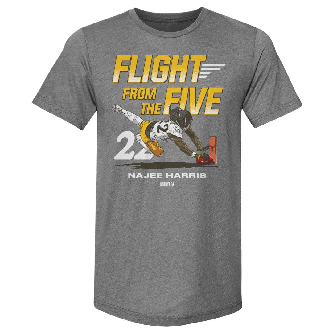 Najee Harris Pittsburgh Flight WHT sold by 500 Level