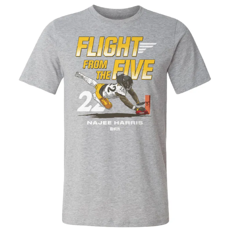 Najee Harris Pittsburgh Flight WHT sold by 500 Level