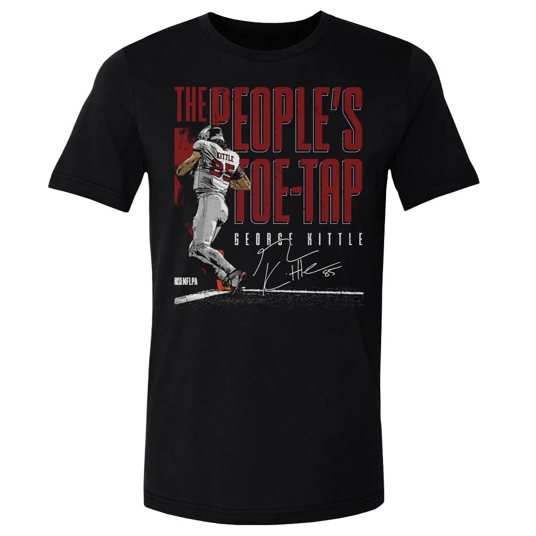 George Kittle San Francisco Toe Tap WHT sold by 500 Level product image thumbnail 2