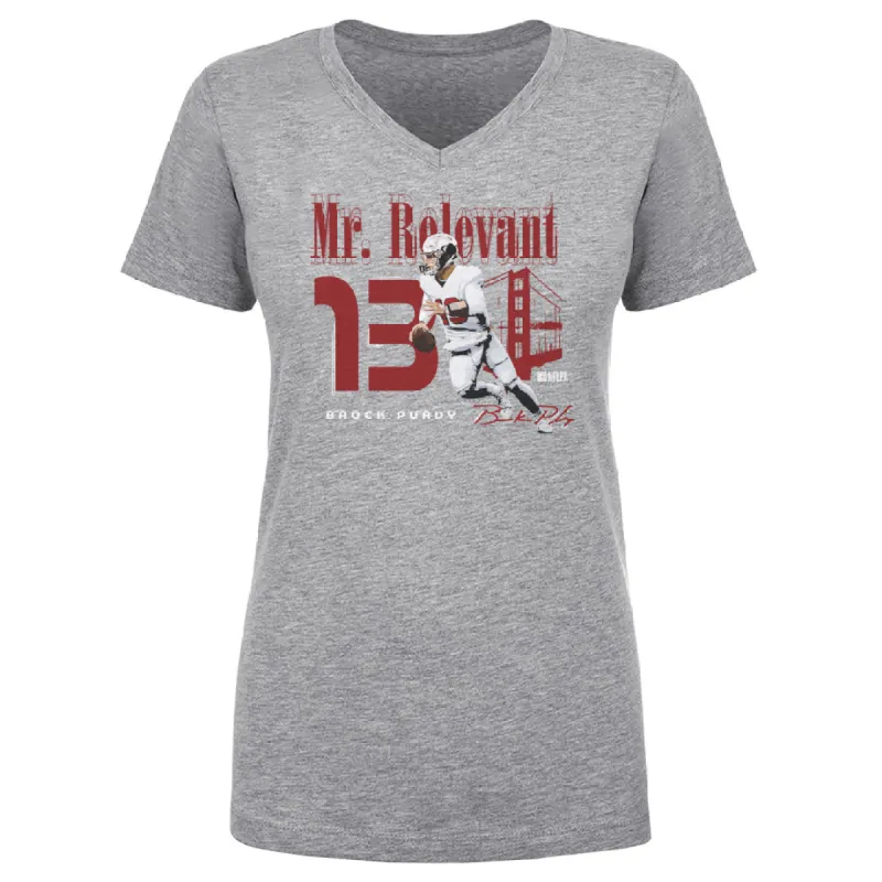 Brock Purdy San Francisco Scramble WHT sold by 500 Level