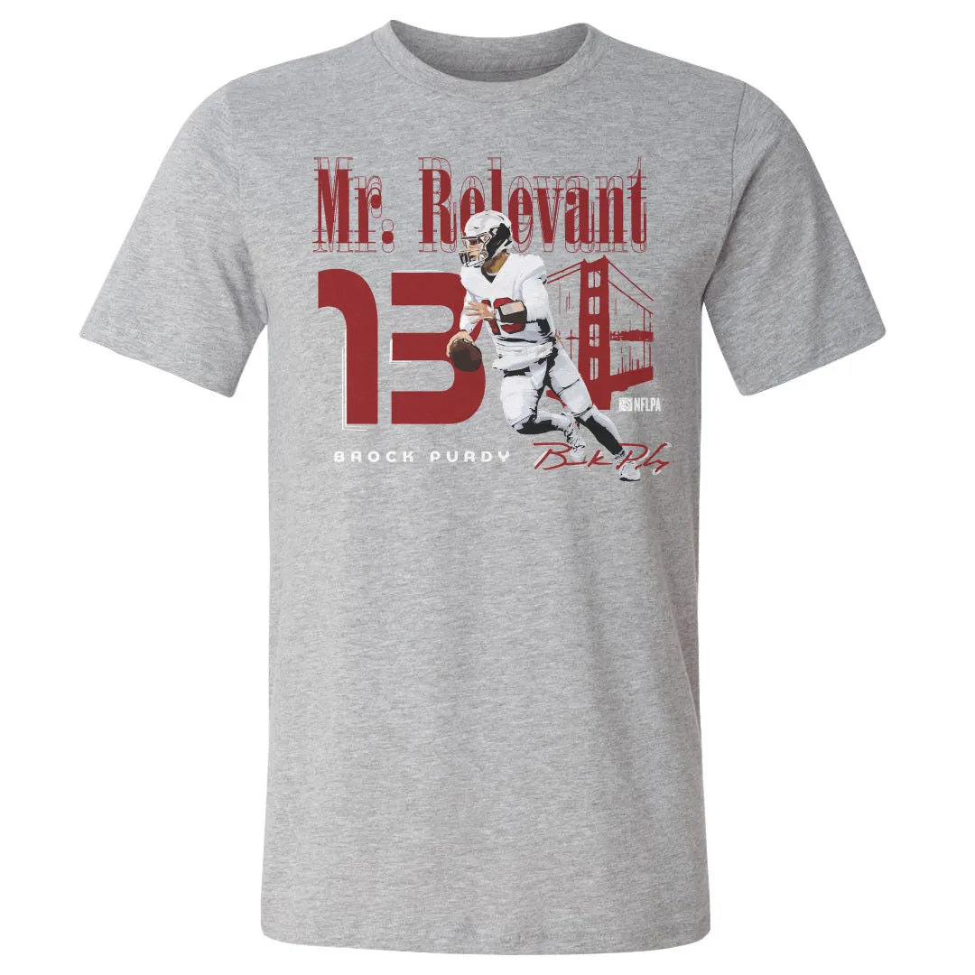 Brock Purdy San Francisco Scramble WHT sold by 500 Level