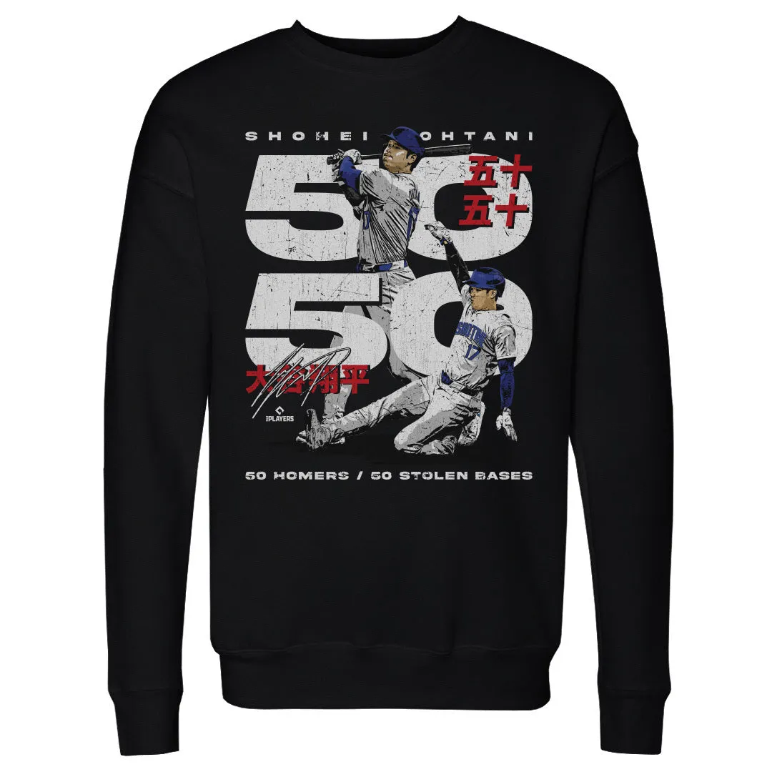 Shohei Ohtani Los Angeles D 50-50 Club Japanese WHT sold by 500 Level product image thumbnail 2