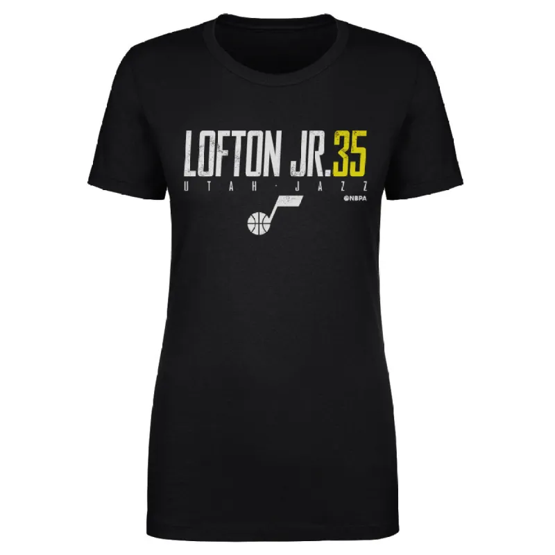 Kenneth Lofton Jr. Utah Jazz Elite WHT sold by 500 Level
