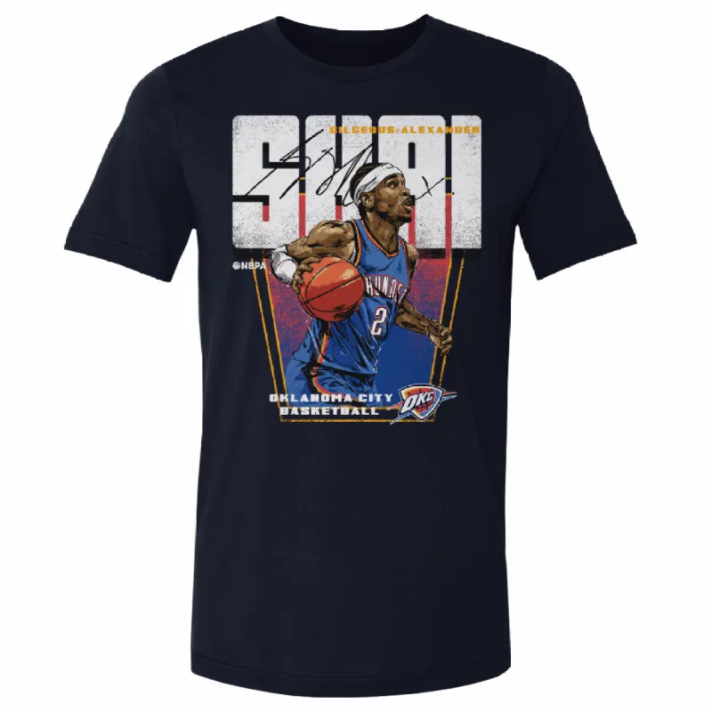 Shai Gilgeous-Alexander Oklahoma City Thunder Premiere WHT made by 500 Level