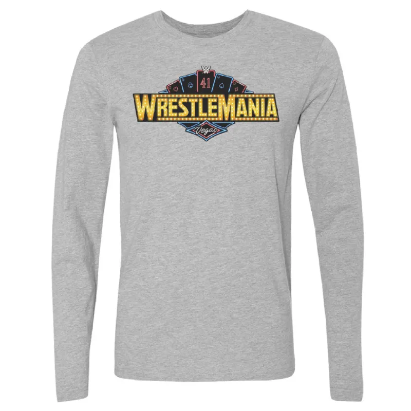 Wrestlemania 41 Las Vegas Logo WHT sold by 500 Level