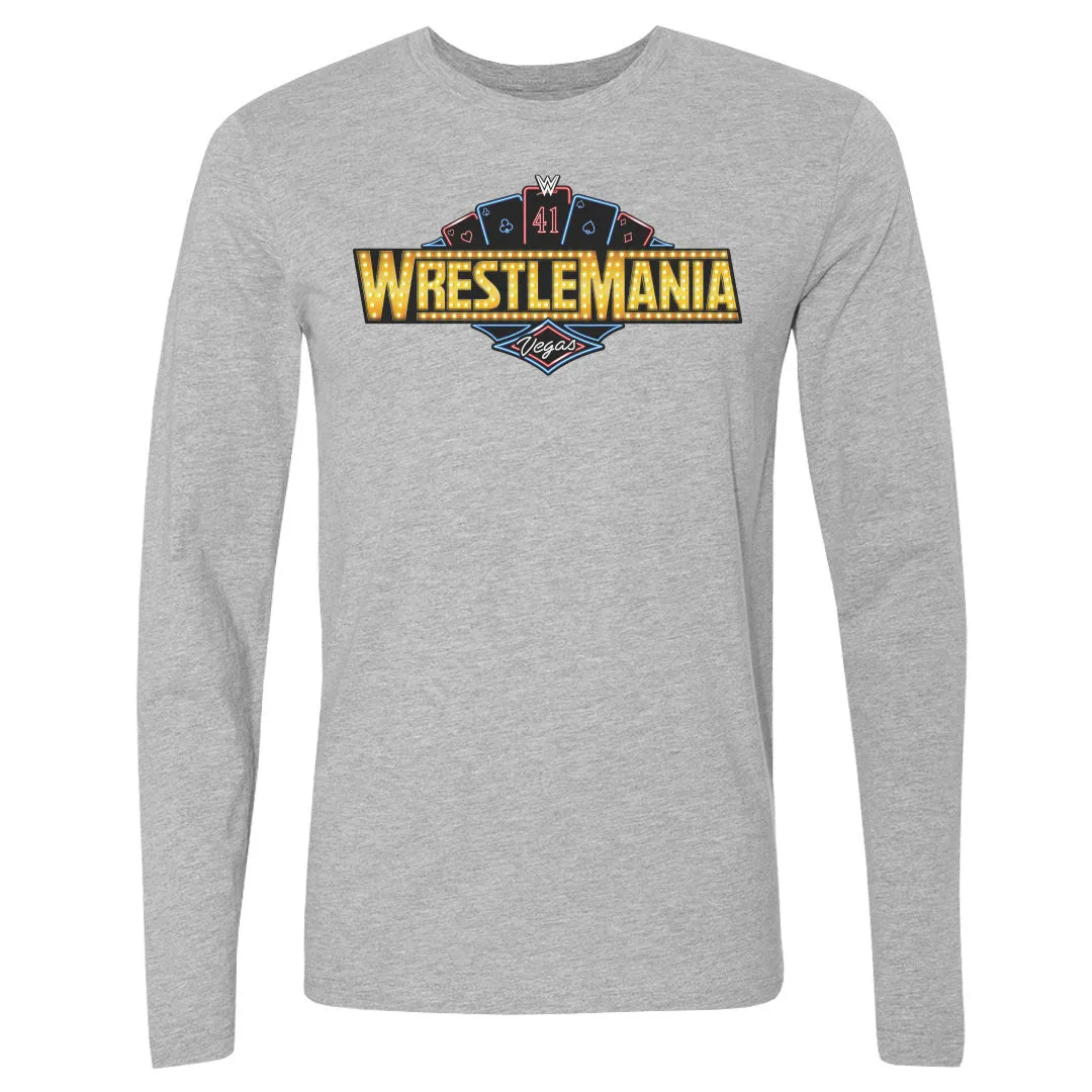 Wrestlemania 41 Las Vegas Logo WHT sold by 500 Level