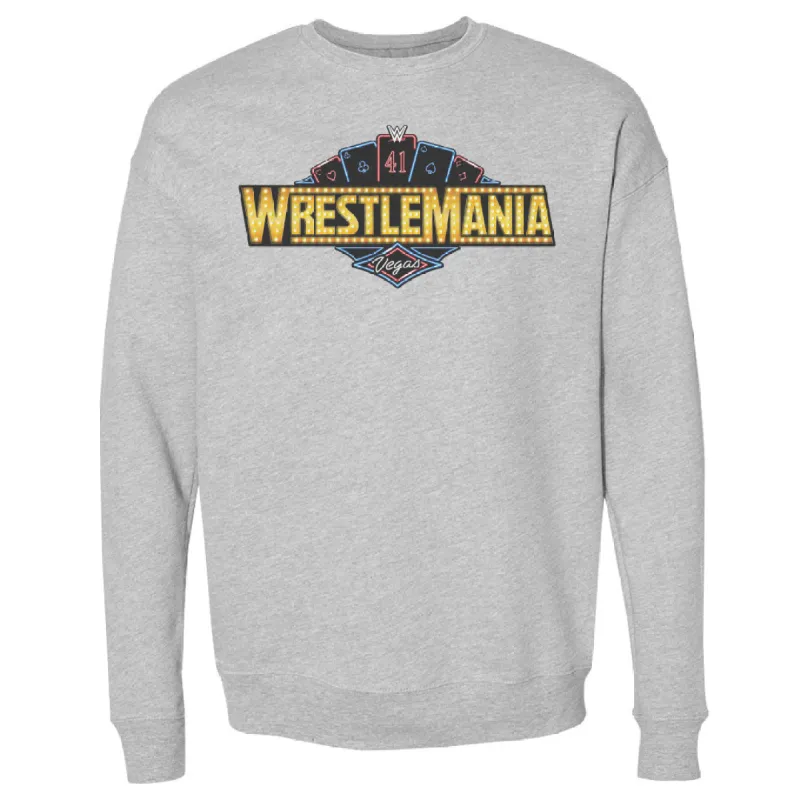 Wrestlemania 41 Las Vegas Logo WHT sold by 500 Level