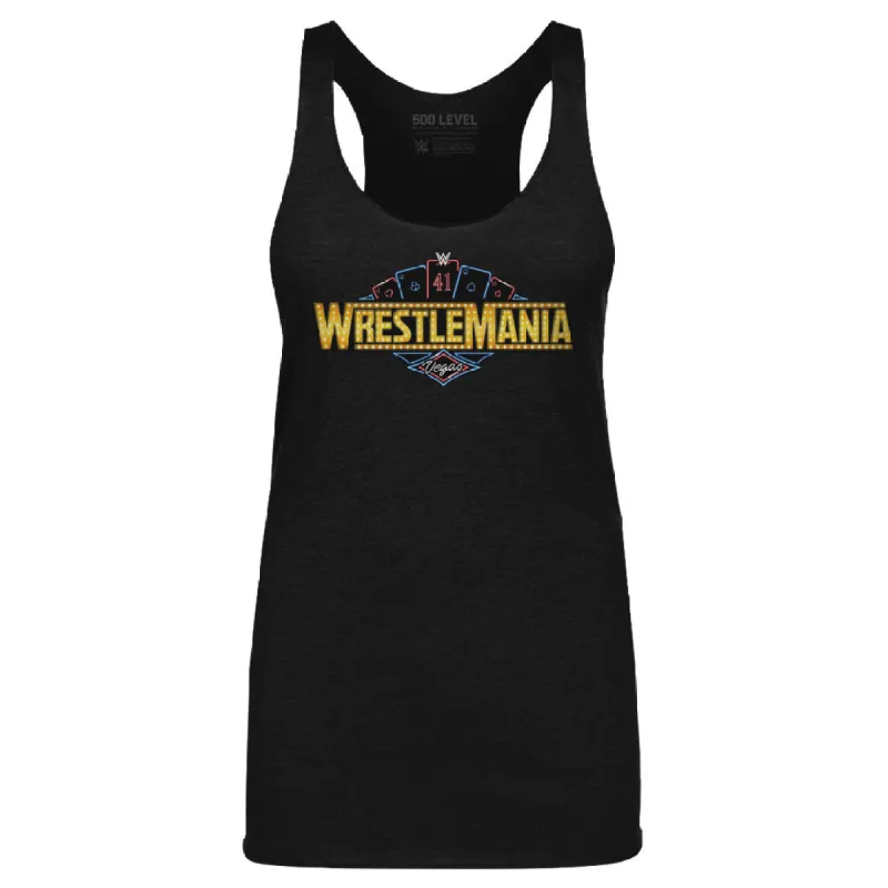 Wrestlemania 41 Las Vegas Logo WHT sold by 500 Level