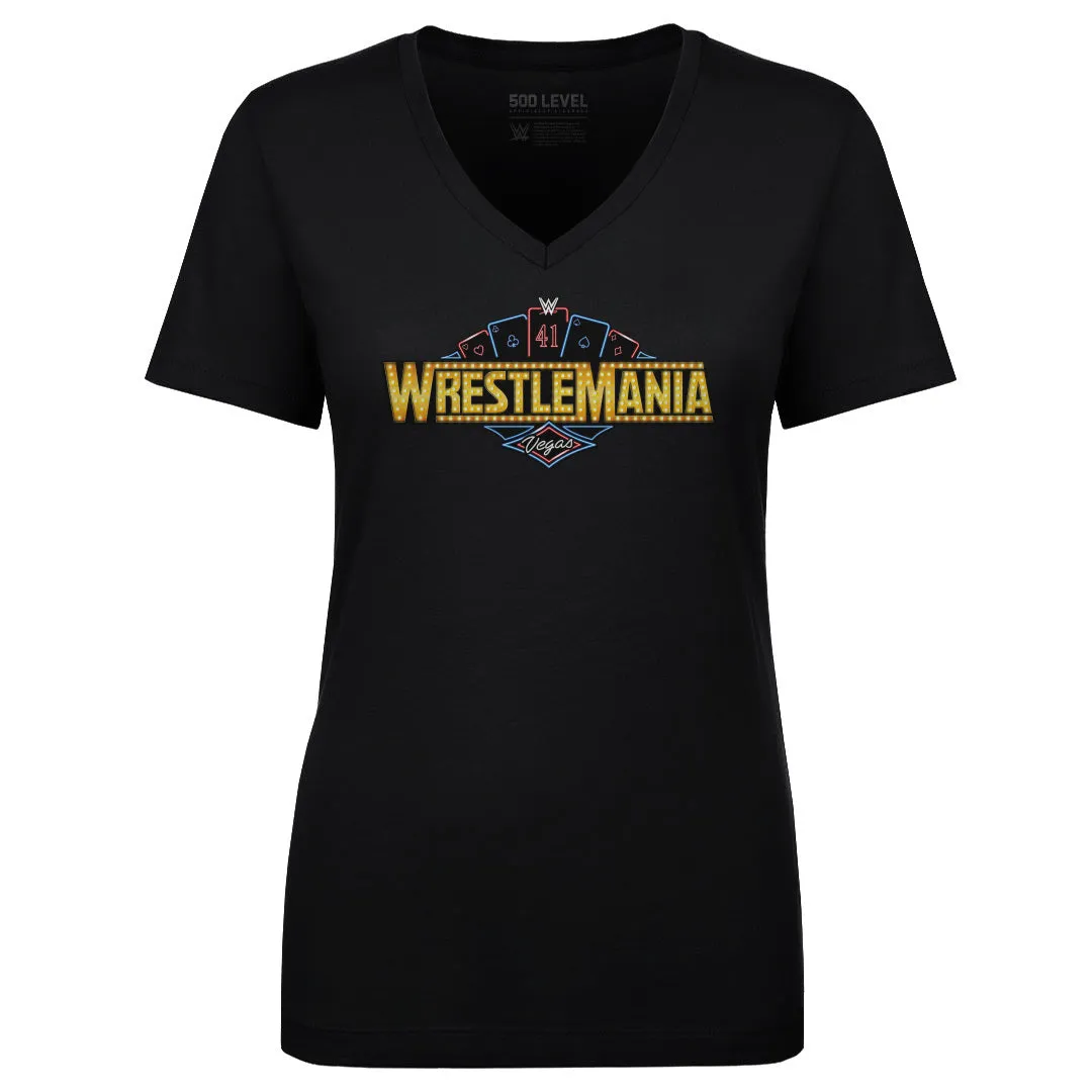 Wrestlemania 41 Las Vegas Logo WHT sold by 500 Level product image thumbnail 2