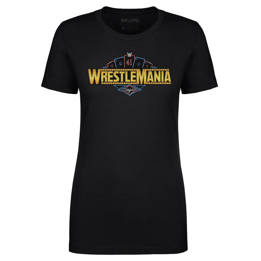 Wrestlemania 41 Las Vegas Logo WHT sold by 500 Level product image thumbnail 2