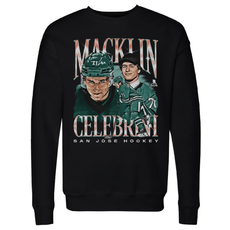 Macklin Celebrini San Jose Vintage WHT sold by 500 Level