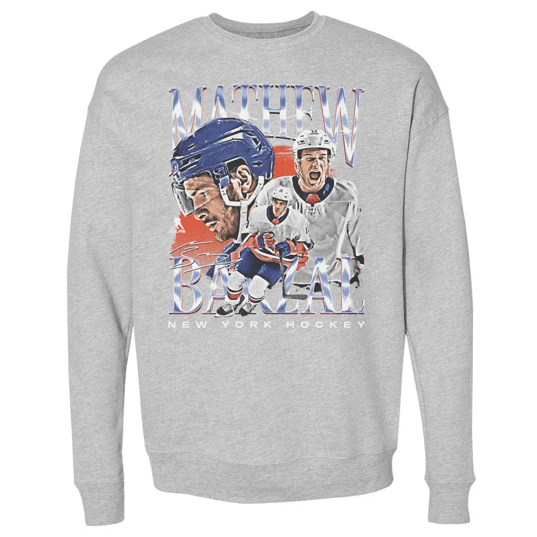 Mathew Barzal New York I Vintage WHT sold by 500 Level product image thumbnail 2