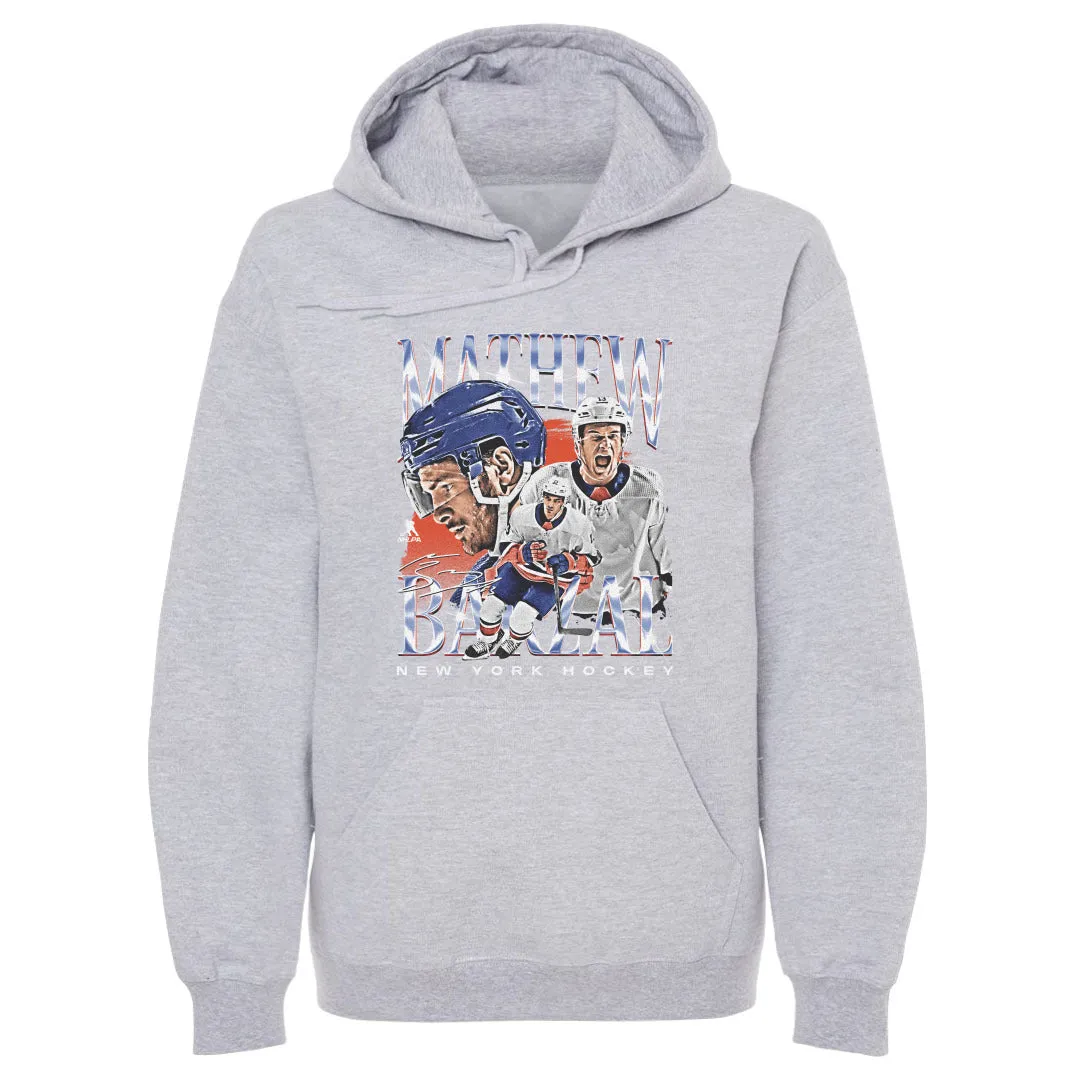 Mathew Barzal New York I Vintage WHT sold by 500 Level product image thumbnail 2