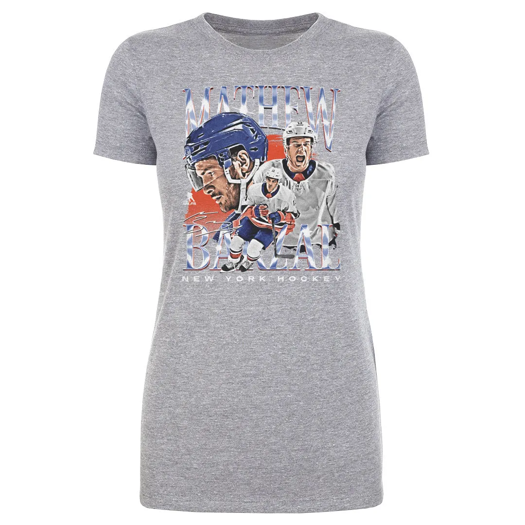 Mathew Barzal New York I Vintage WHT sold by 500 Level product image thumbnail 3