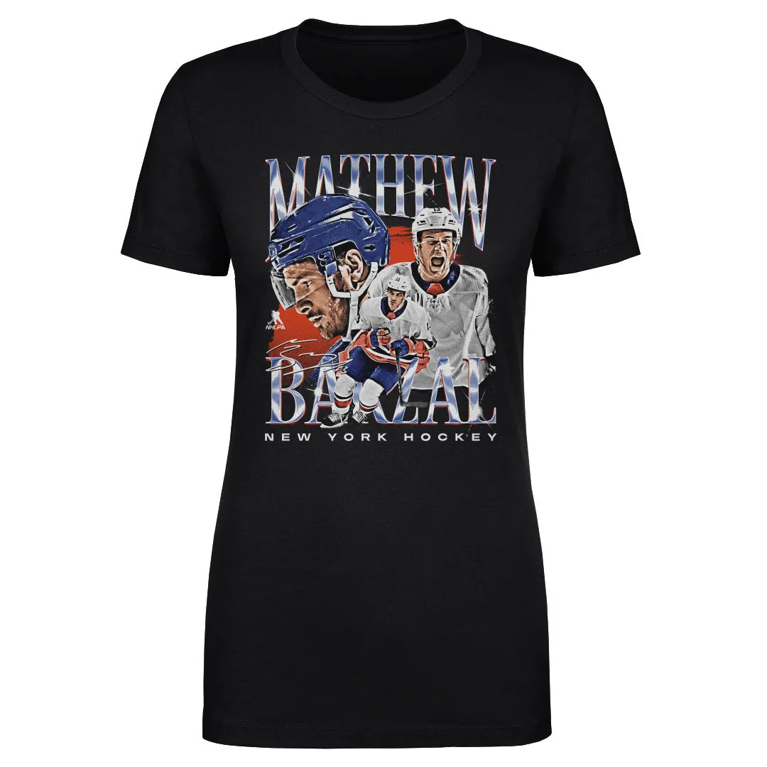 Mathew Barzal New York I Vintage WHT sold by 500 Level
