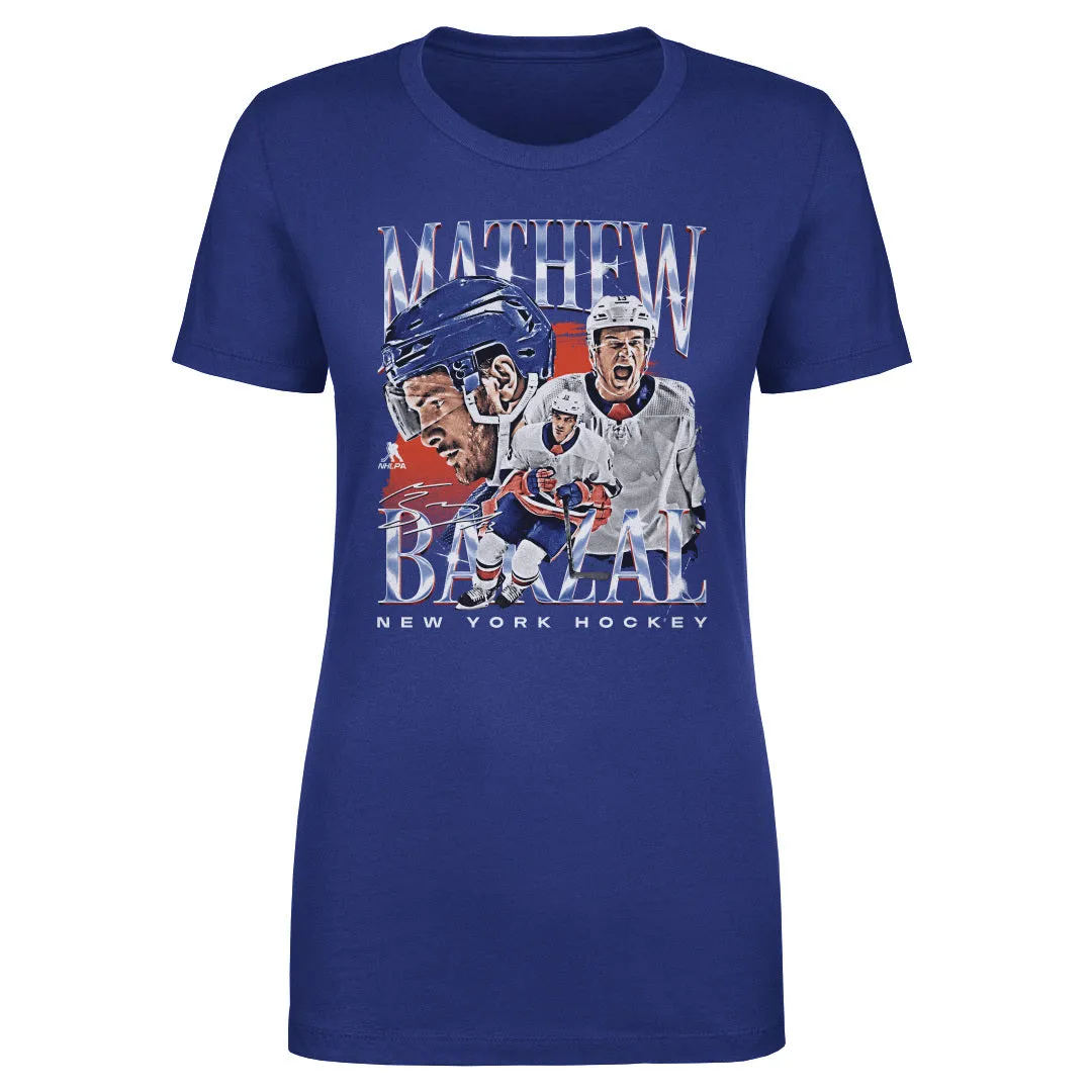 Mathew Barzal New York I Vintage WHT sold by 500 Level product image thumbnail 2