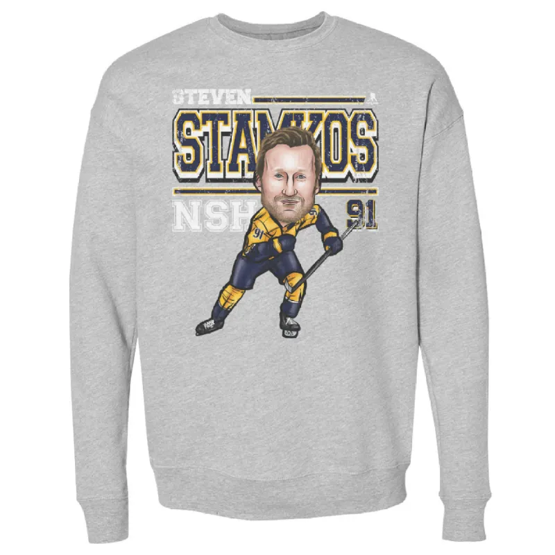 Steven Stamkos Nashville Cartoon WHT sold by 500 Level