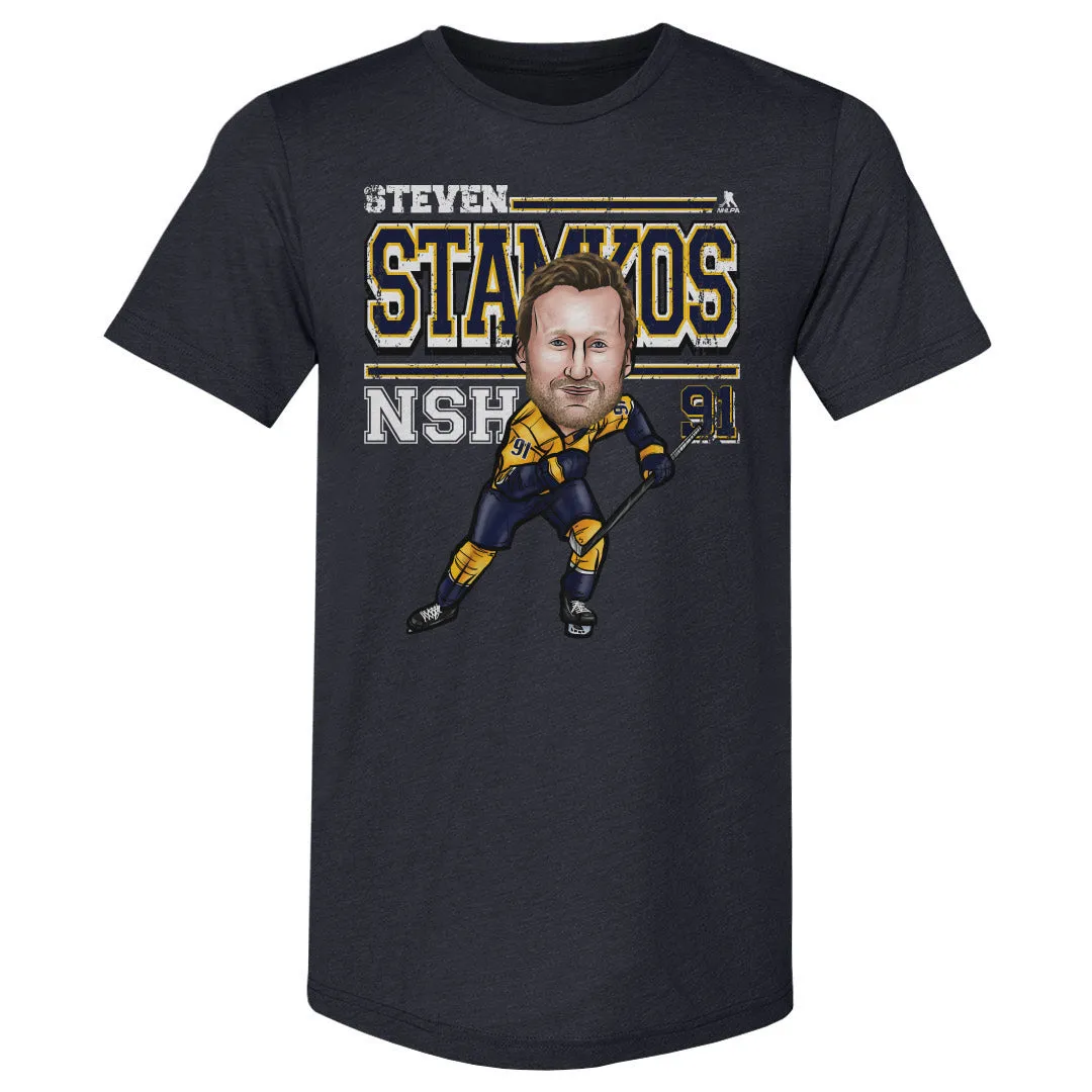 Steven Stamkos Nashville Cartoon WHT sold by 500 Level product image thumbnail 2