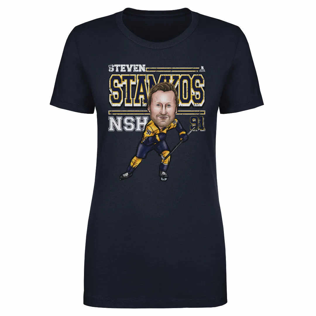Steven Stamkos Nashville Cartoon WHT sold by 500 Level product image thumbnail 2