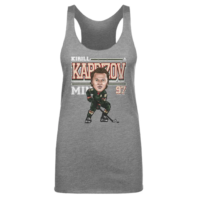 Kirill Kaprizov Minnesota Cartoon WHT sold by 500 Level