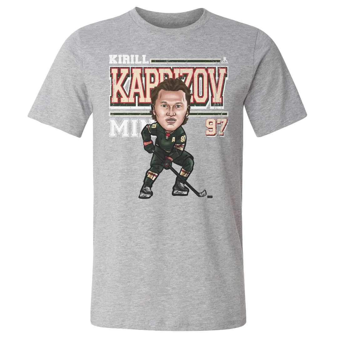 Kirill Kaprizov Minnesota Cartoon WHT sold by 500 Level product image thumbnail 2