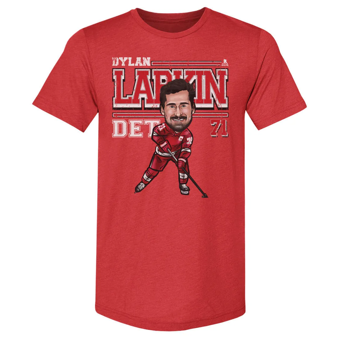 Dylan Larkin Detroit Cartoon WHT sold by 500 Level product image thumbnail 2