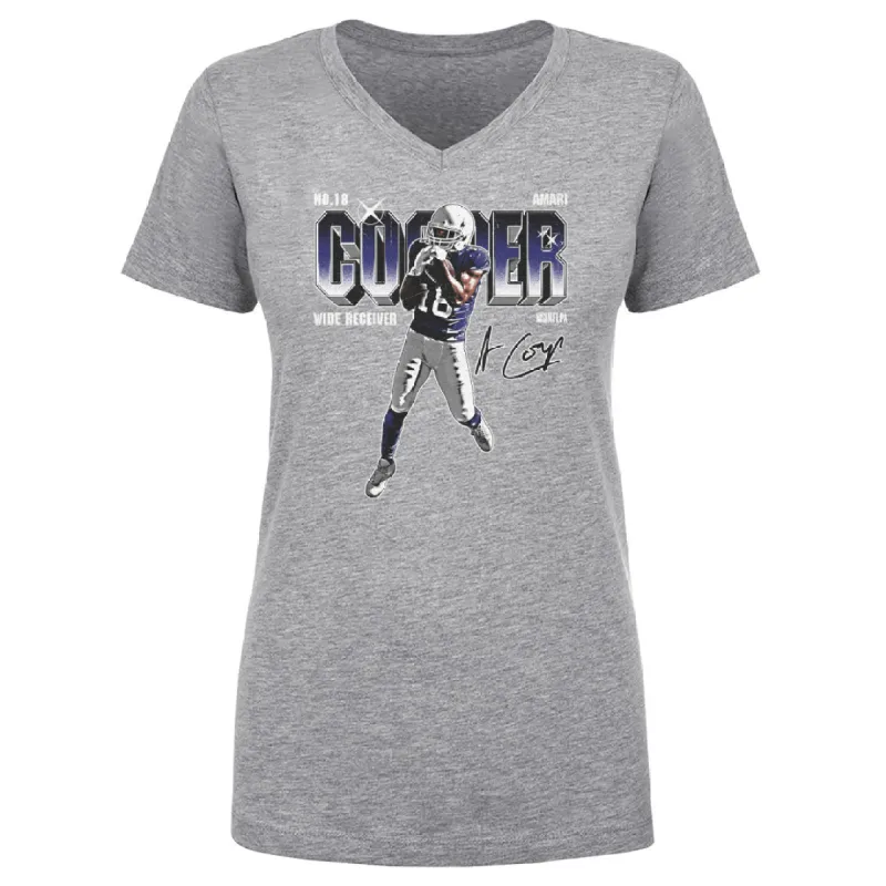 Amari Cooper Buffalo Retro Print WHT sold by 500 Level
