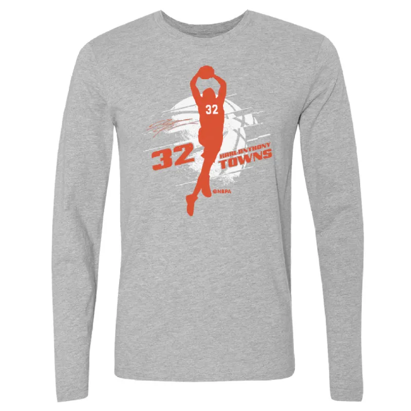 Karl-Anthony Towns New York Silhouette WHT sold by 500 Level