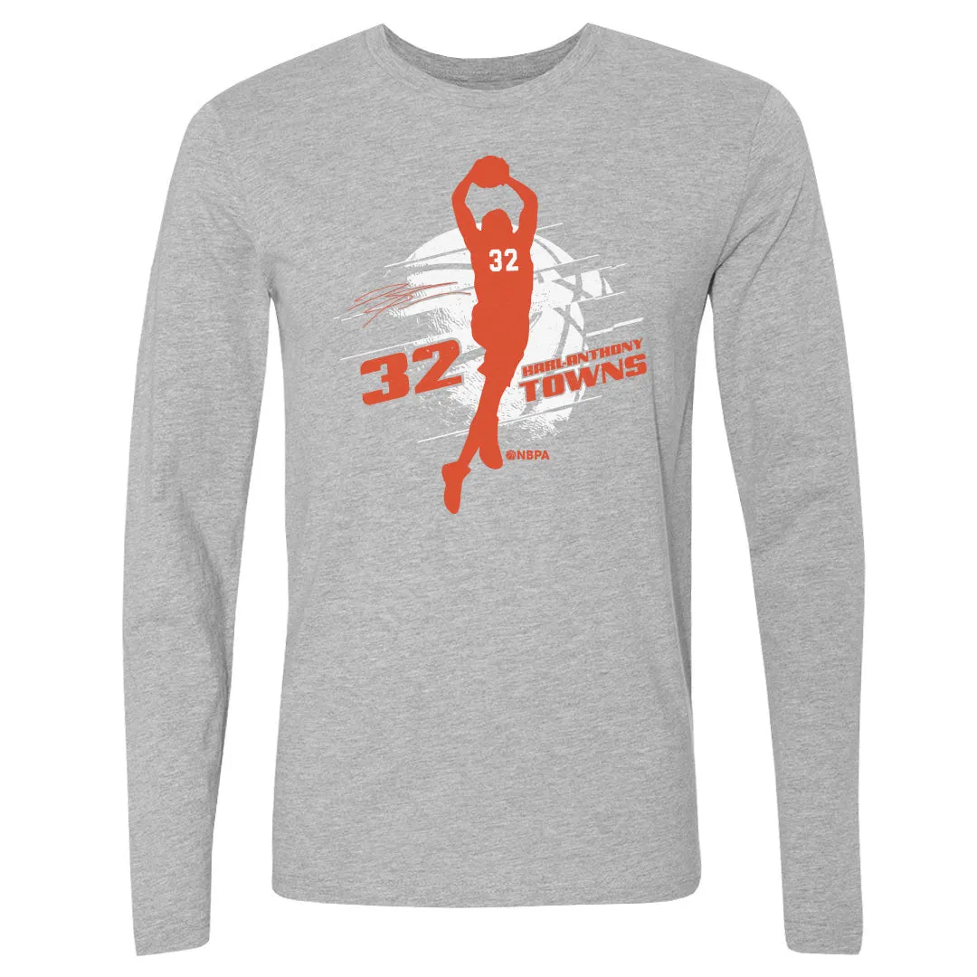 Karl-Anthony Towns New York Silhouette WHT sold by 500 Level