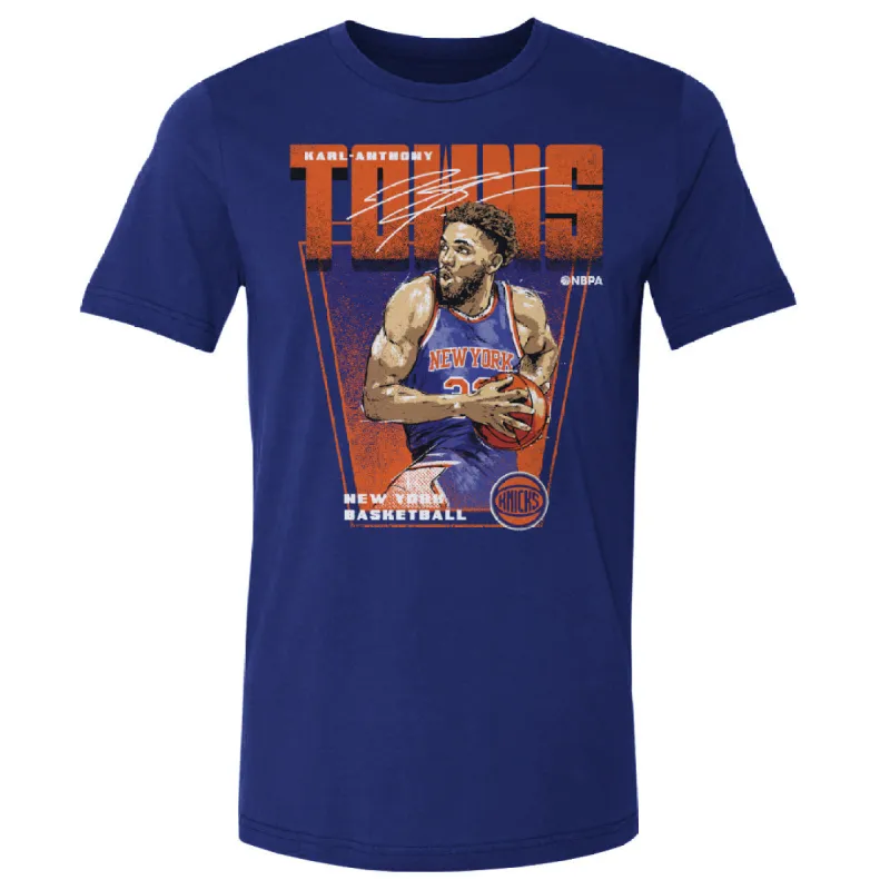 Karl-Anthony Towns New York Knicks Premiere WHT sold by 500 Level