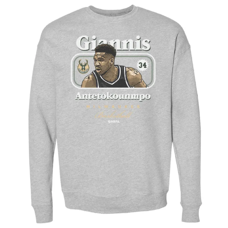 Giannis Antetokounmpo Milwaukee Bucks Cover WHT sold by 500 Level