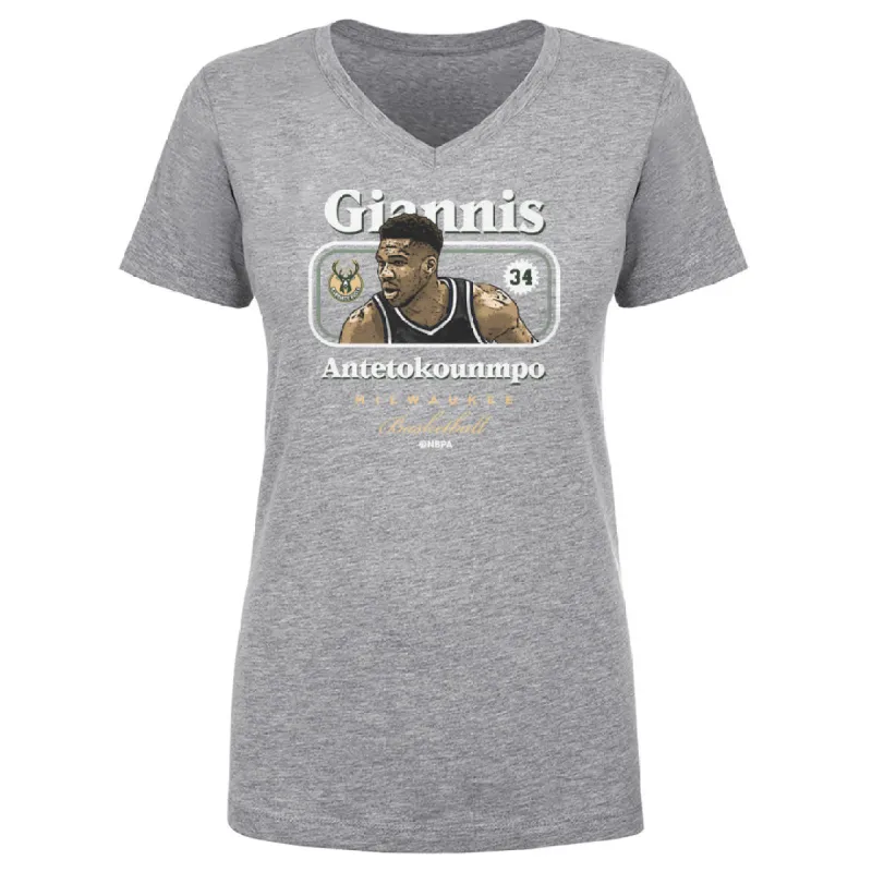 Giannis Antetokounmpo Milwaukee Bucks Cover WHT sold by 500 Level
