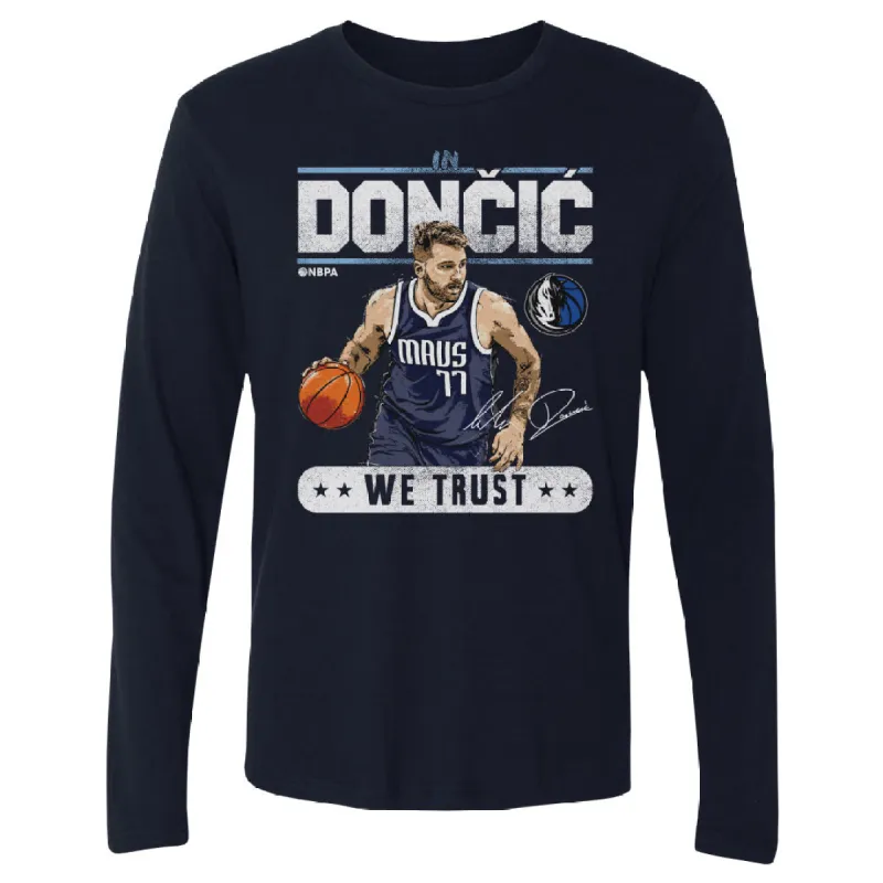 Luka Doncic Dallas Mavericks Trust WHT sold by 500 Level