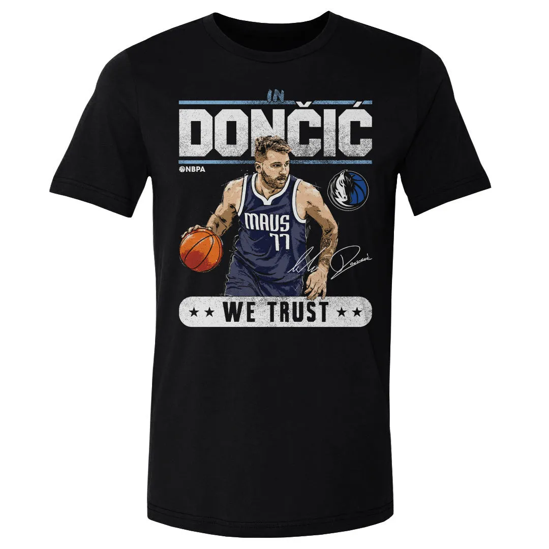 Luka Doncic Dallas Mavericks Trust WHT sold by 500 Level