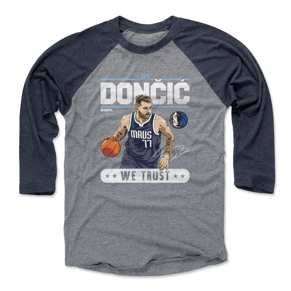 Luka Doncic Dallas Mavericks Trust WHT sold by 500 Level