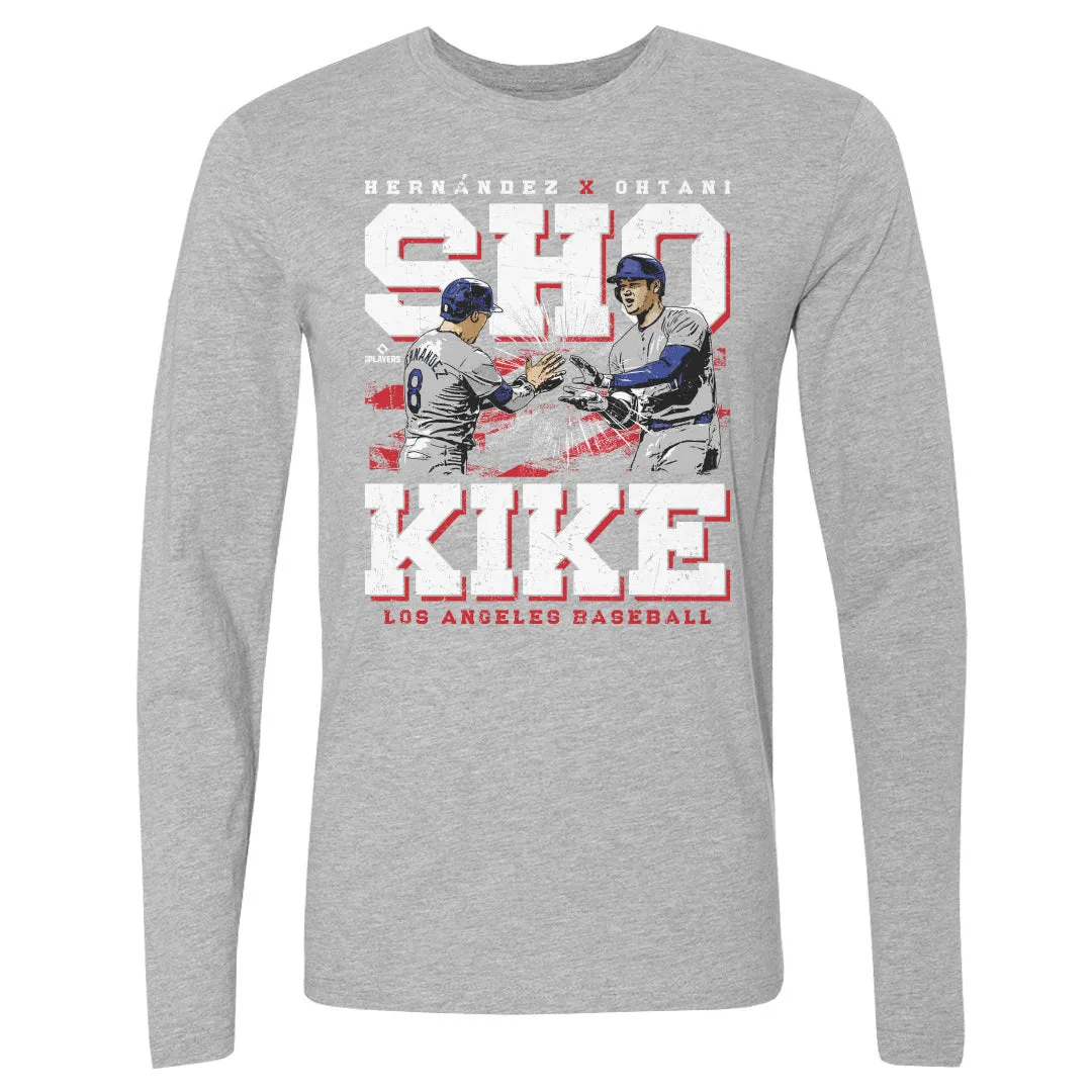 Shohei Ohtani & Entrique Hernandez Los Angeles D Duo WHT sold by 500 Level
