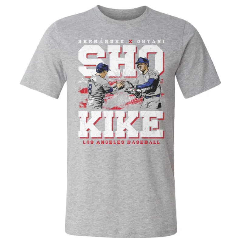 Shohei Ohtani & Entrique Hernandez Los Angeles D Duo WHT sold by 500 Level